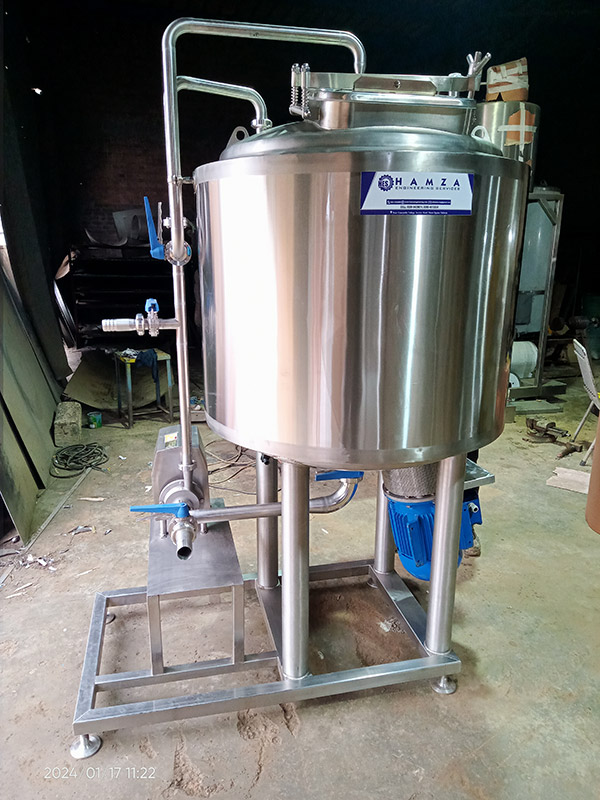Syrup Mixing & Heating Tank